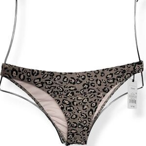 Shade & Shore Animal Print Bikini Bottom